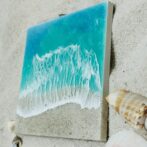 海レジン オーシャンプレート | さざ波