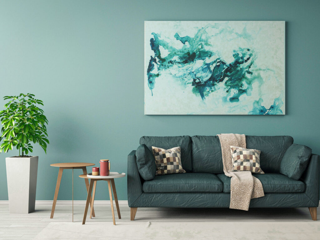 アートのある部屋
