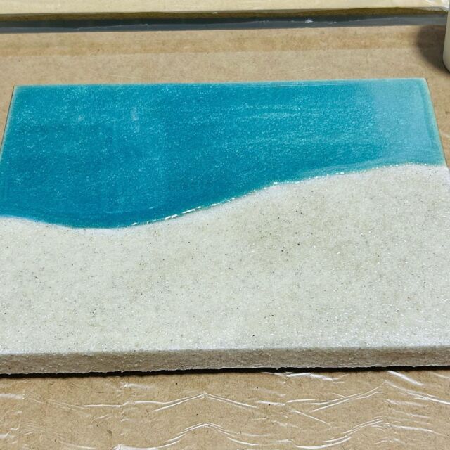 海レジン オーシャンプレート | さざ波